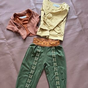 Only little once Raya outfit costume